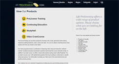 Desktop Screenshot of imf.prelicensetraining.com